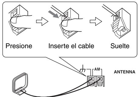 ONKYO HT-S3200 - Conectar la antenna en bucle AM - 2