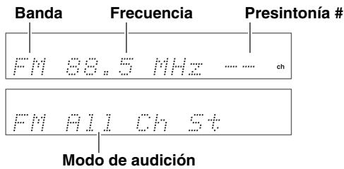 ONKYO HTP-370 - Visualizar informacion de radio AM/FM - 3