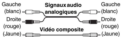 ONKYO HTP-370 - Code de couleurs des prises RCA pour apparéils AV - 1