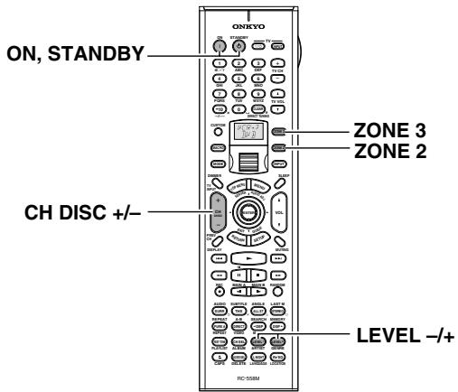ONKYO TX-NR5000 - Utilisation avec la télécommande - 1