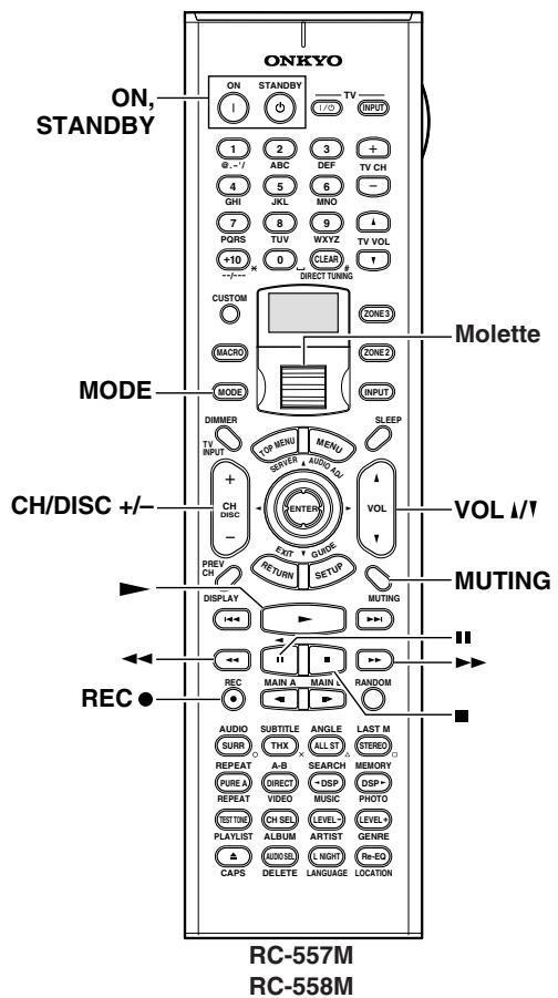 ONKYO TX-NR5000 - Commanded'un magnétoscope - 1