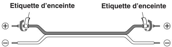 ONKYO TX-NR5000 - Apposition des étiquettes des enceintes - 1
