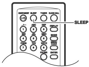ONKYO CR-445 - Uso del temporizador Sleep - 1