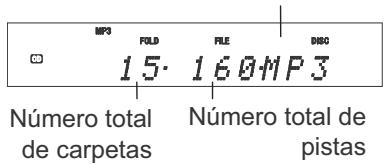 ONKYO CR-445 - Pantalla durante la parada - 2
