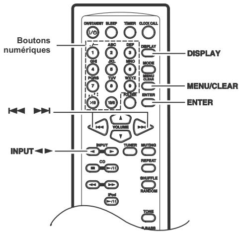ONKYO CR-445 - Nommer les présélections - 1