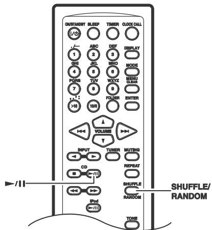 ONKYO CR-445 - Lecture aléatoire - 1