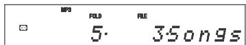 ONKYO CR-445 - Pour accéder aux fichiers dans le dossier, pressez le bouton [FOLDER]. - 1
