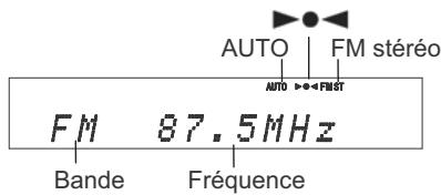 ONKYO CR-445 - Réglage des stations de radio AM / FM - 2