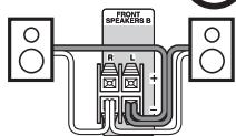 ONKYO HT-S3300 - Précautions concernant le branchement des enceintes - 12