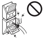 ONKYO HT-S3300 - Precauciones para la connexion de los altavoces - 6