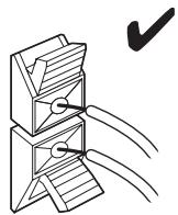 ONKYO HT-S3300 - Precauciones para la connexion de los altavoces - 5
