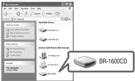 BOSS BR-1600 CD - Structure des données sur le disque dur du BR-1600CD - 2