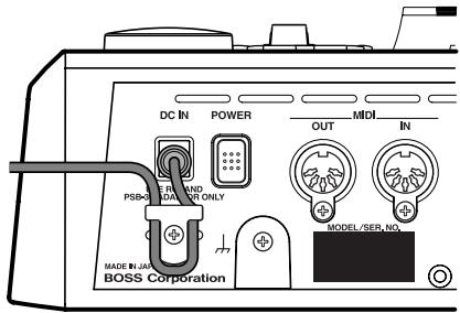 BOSS BR-1600 CD - Mise sous tension du BR-1600CD - 2
