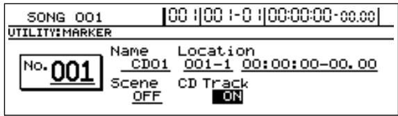 BOSS BR-1600 CD - Division de plages de CD audio avec un marqueur - 2
