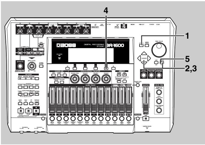 BOSS BR-1600 CD - Effacer des morceaux (Song Erase) - 1