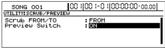 BOSS BR-1600 CD - Activer la fonction Preview - 1