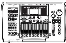 BOSS BR-1600 CD - Synchroniser le BR-1600CD avec un autre BR ou un séquenceur MIDI (esclave MTC) - 4