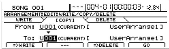 BOSS BR-1600 CD - Copier un arrangement rythmique - 1