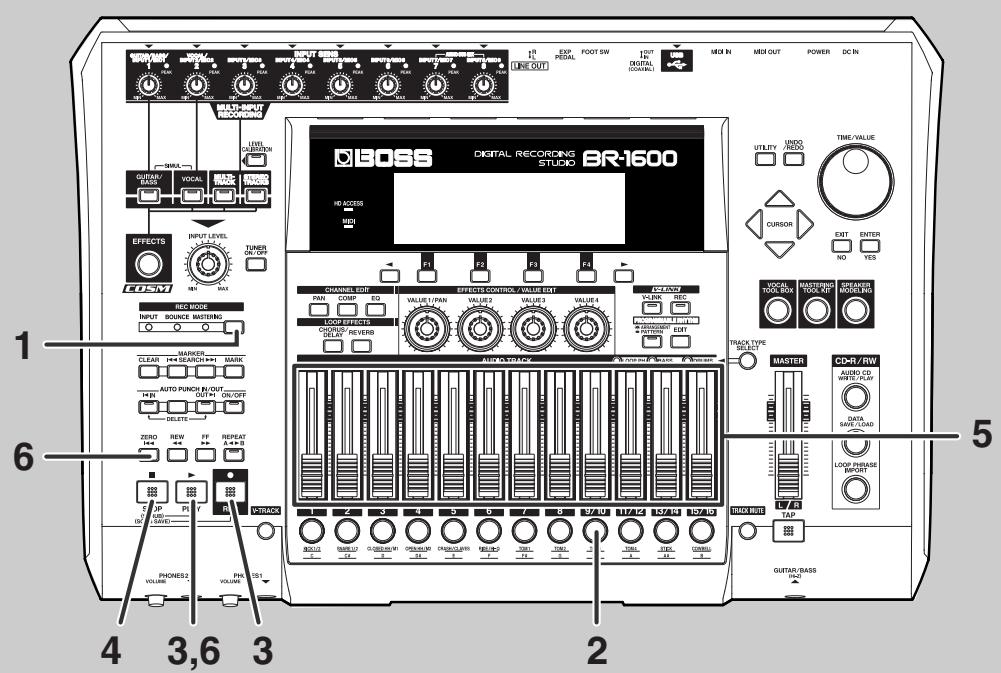 BOSS BR-1600 CD - MEMO - 1