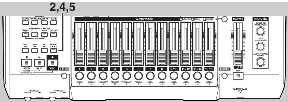 BOSS BR-1600 CD - Reproduction en boucle (fonction Repeat) - 2