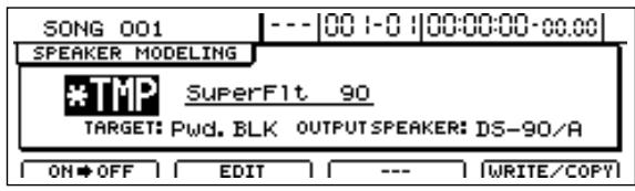 BOSS BR-1600 CD - Pour éoperator d'autres blocs d'effets, appuyez sur [F2] (BLOCK<=) pour ramener le curseur dans la partie gauche de l'écran et repêze les étapes 2 et 3. - 1