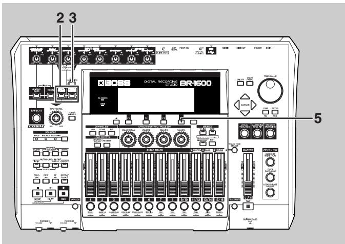 BOSS BR-1600 CD - Correction automatique de la balance - 1