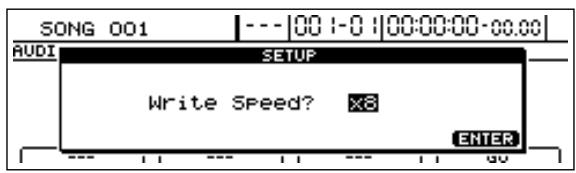BOSS BR-1600 CD - Appuyez sur [F4] (GO). - 1