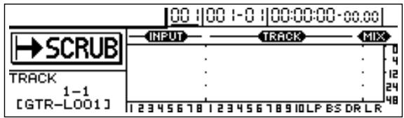 BOSS BR-1600 CD - Déctector le début d'un passage avec Scrub - 1