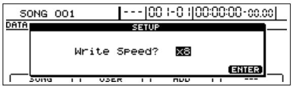 BOSS BR-1600 CD - Appuyez sur CD-R/RW [DATA SAVE/LOAD]. - 4