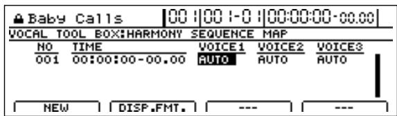 BOSS BR-1600 CD - Réglages de chœurs plus précis (Harmony Event Map) - 3