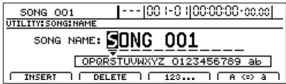 BOSS BR-1600 CD - Nommer un morceau (Song Name) - 4