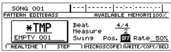 BOSS BR-1600 CD - Changer le 'groove' du motif (Swing) - 1