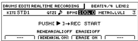 BOSS BR-1600 CD - Amenez le curseur sur "BPM" etCHOisissez le tempo d'enregistrement avec la molette TIME/VALUE. - 1