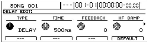 BOSS BR-1600 CD - Appuyez sur [F2] (EDIT). - 1