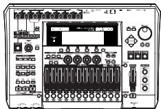 BOSS BR-1600 CD - Synchroniser le BR-1600CD avec un autre BR ou un séquenceur MIDI (esclave MTC) - 3