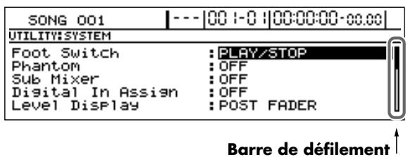 BOSS BR-1600 CD - Barre de défilament - 1