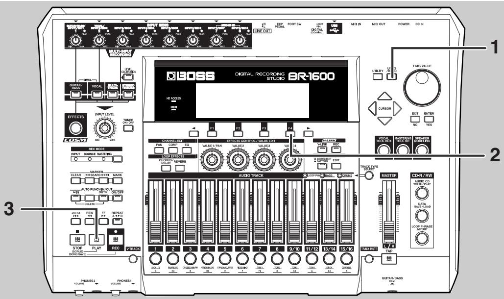 BOSS BR-1600 CD - Undo - 1