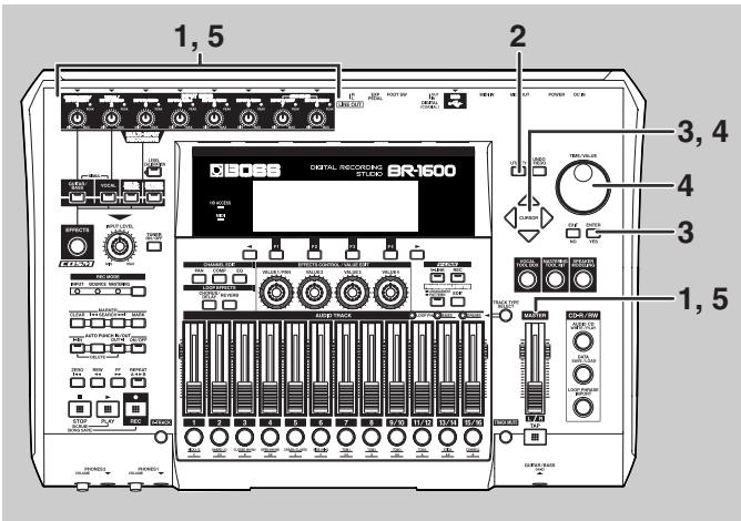 BOSS BR-1600 CD - NOTE - 1