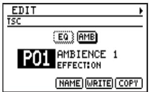 BOSS DR-880 - Appuyez sur [TSC] - 1