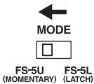 BOSS DR-880 - Connexion du fs-6 - 2