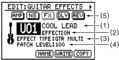 BOSS DR-880 - Éditer un patch d'effets - 1