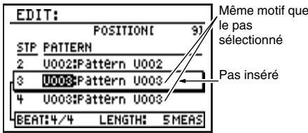 BOSS DR-880 - Insérer un motif dans le morceau - 2