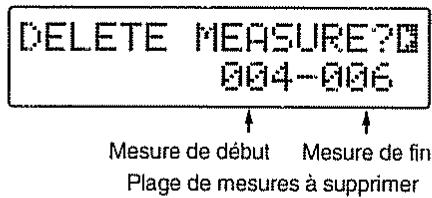 BOSS JS-5 - Suppression de mesures - 3