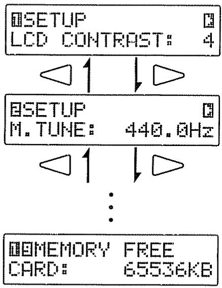 BOSS JS-5 - Changement de page - 1