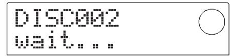 ZOOM 1044CD - Quand ce message apparait, inserez un nouveau disque cd-r/cd-rw et presse la touche [ENTER]. - 1