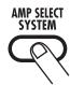 ZOOM G7.1UT - En mode de jeu, pressez la touche [AMP select/system]. - 1