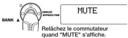 ZOOM G7.1UT - Pour passer en mode mute - 1