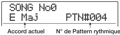 ZOOM MRS-1608 - Tournez la molette pour sélectionner le morceau puis pressez la touche PLAY [▶]. - 1