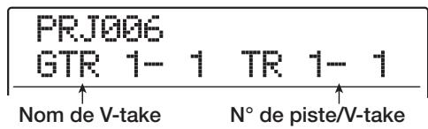 ZOOM MRS-1608 - Tournez la molette pour sélectionner le projet source de l'import et pressez la touche [ENTER]. - 1