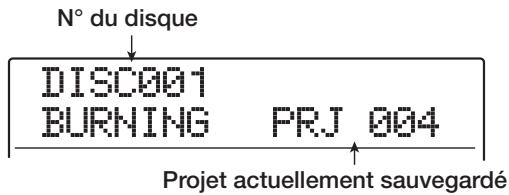 ZOOM MRS-1608 - Pour exécuter la sauvegarde, pressez la touche [ENTER]. pour annuler, pressez à la place la touche [EXIT]. - 1
